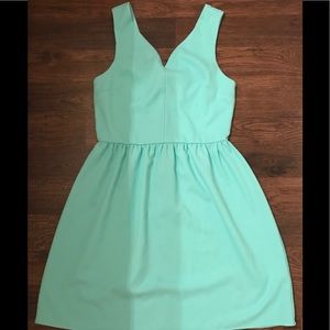 Turquoise dress